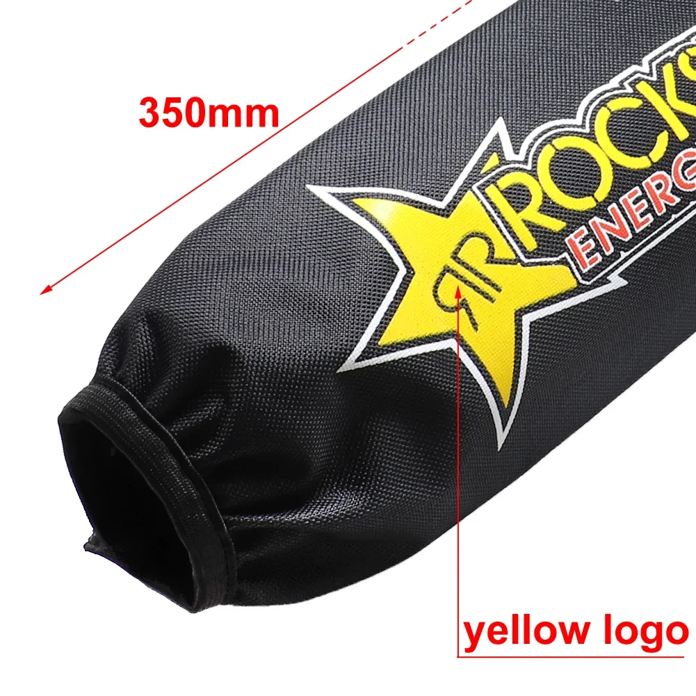Protecteur universel de Suspension d'amortisseur arrière, 27cm 35cm, pour Yamaha Dirt Bike, housse de Protection pour moto, ATV, Quad, Scooter: Champagne