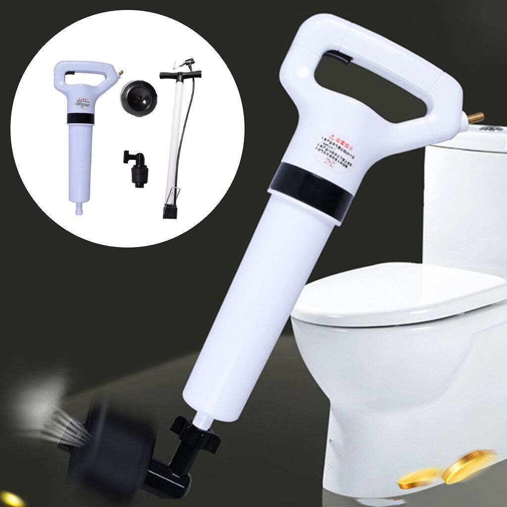 Drague de toilettes pneumatique compacte à haute pression, pour la cuisine et la maison