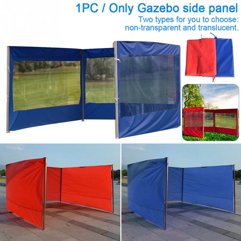 Gazebo Side Panel Accessories Oxford Cloth Portable Folding Windproof Easy Use Outdoor Tent Sidewall Durable Anti-UV Reusable