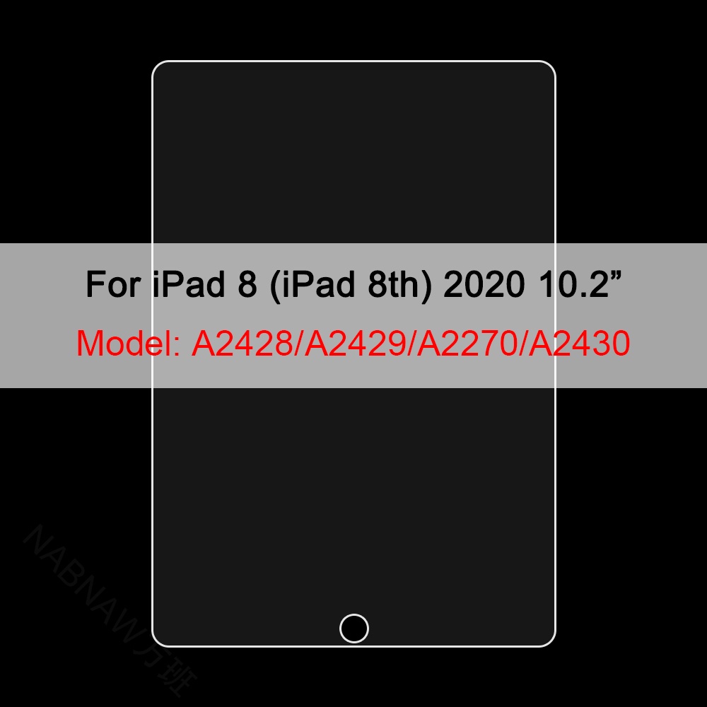 3pcs Like Paper Screen Protector For Apple iPad Mini 6 5 Air 4 3 2 1 Matte Soft Film For iPad Pro 9.7 10.5 10.2 7th 8th 9th Gen: Dark Grey