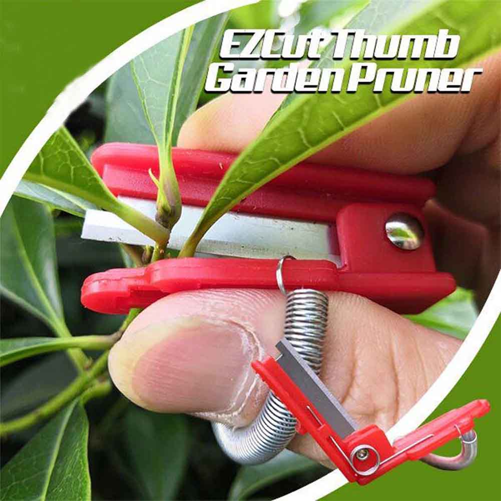 Veilig Duurzaam Duim Fruit Plukken Apparaat Thuis Vinger Protector Snijgereedschap Flexibele Draagbare Ringen Multifunctionele Tuinschaar