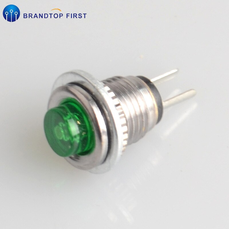 8mm momentary push button switch: Green