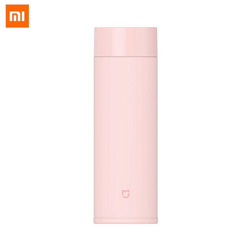 Garrafa térmica xiaomi mijia de 350ml, copo térmico com 12 horas de água fria, presente de aniversário para menino menina amigo mulher