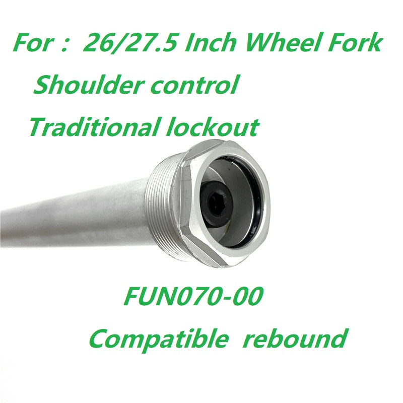 SR SUNTOUR EPIXON Raidon Front Fork Cartridge Remote Lockout Shoulder Control Traditional Lockout Suspension Damping Rod Rebound: Burgundy