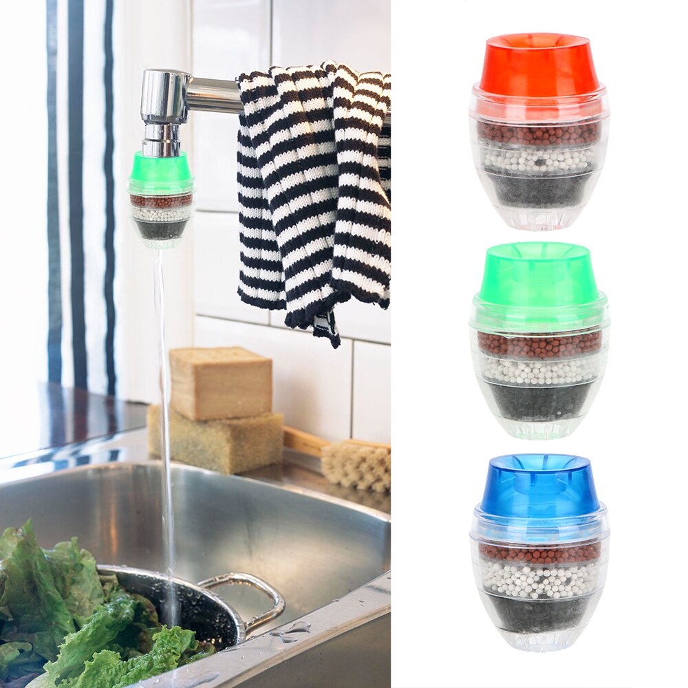 NICEYARD 5-layer Filter Faucet Tap Water Purifier Activated Carbon Tap water Clean Gadgets Filter Home Improvement