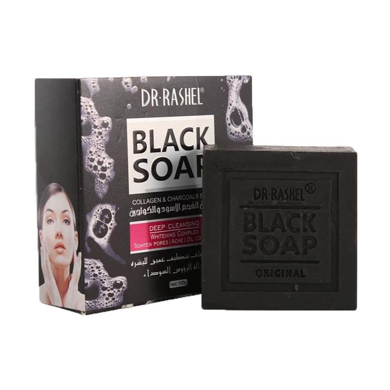Dr.RASHEL – savon au charbon de bambou, tête noire, huile de beauté, soins pour la peau: Default Title