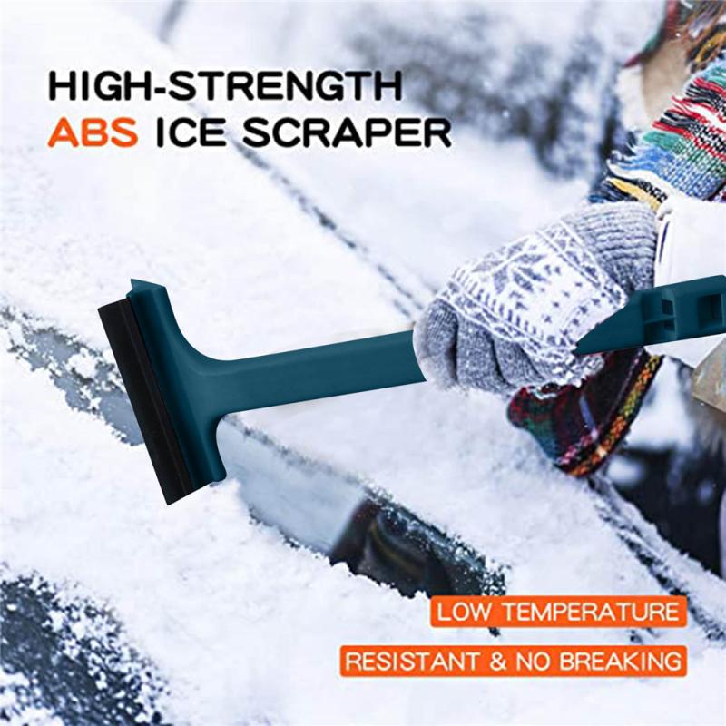 Car Ice Scraper Windshield Ice Breaker Quick Clean Glass Brush Snow Remover Tool Auto Window Winter Snow Brush Shovel
