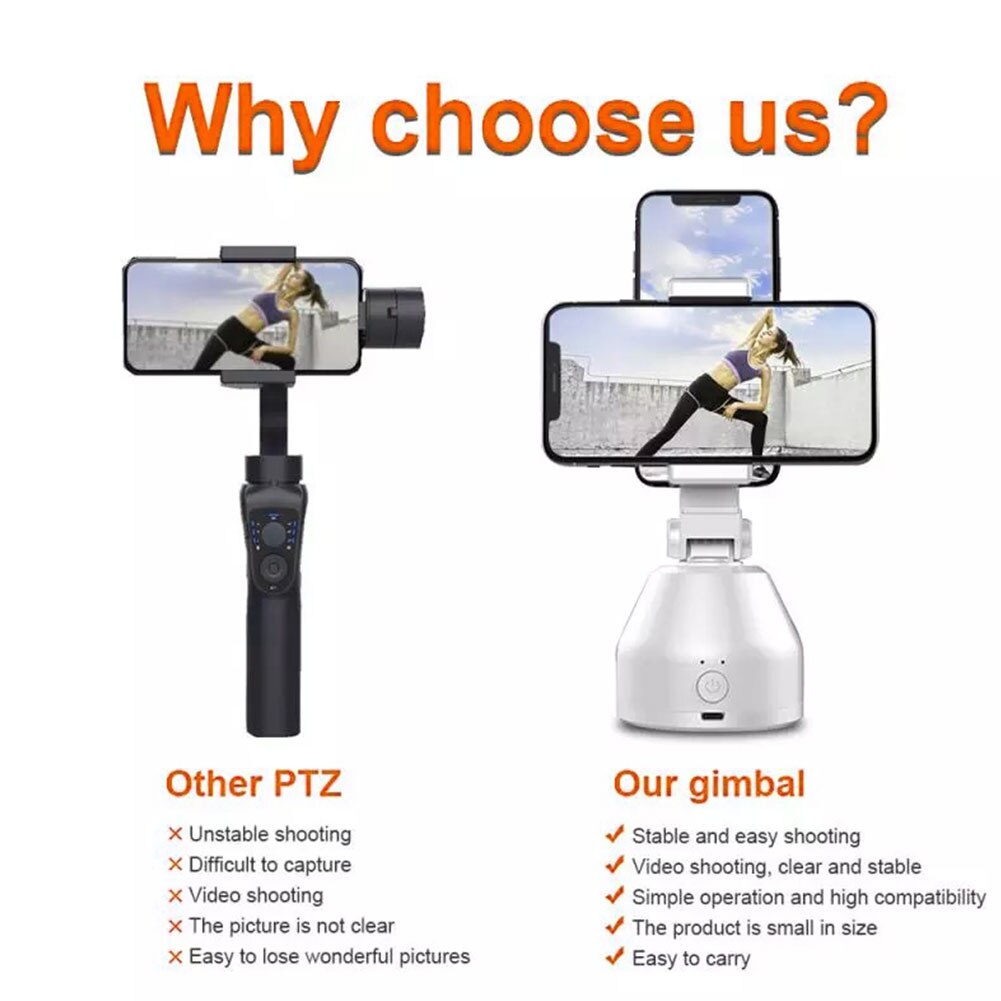 Bluetooth Handheld Gimbal Stabilizer Mobiele Telefoon Selfie Stok Houder Verstelbare Video Record Selfie Stand Voor Iphone/Huawei