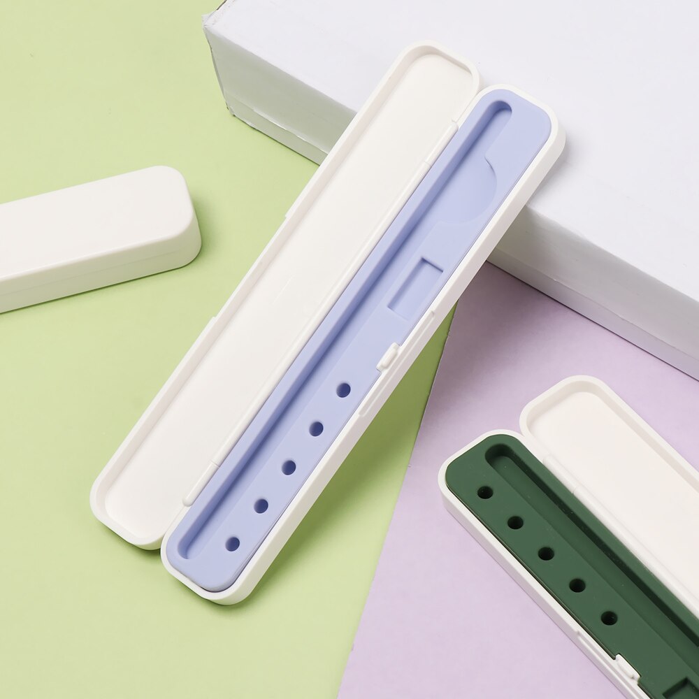 1 PC Clamshell Silicone Stylus Pen Cover Travel Storage Box Protective Hard Holder Portable Pencil Case For Apple Pencil 1/2