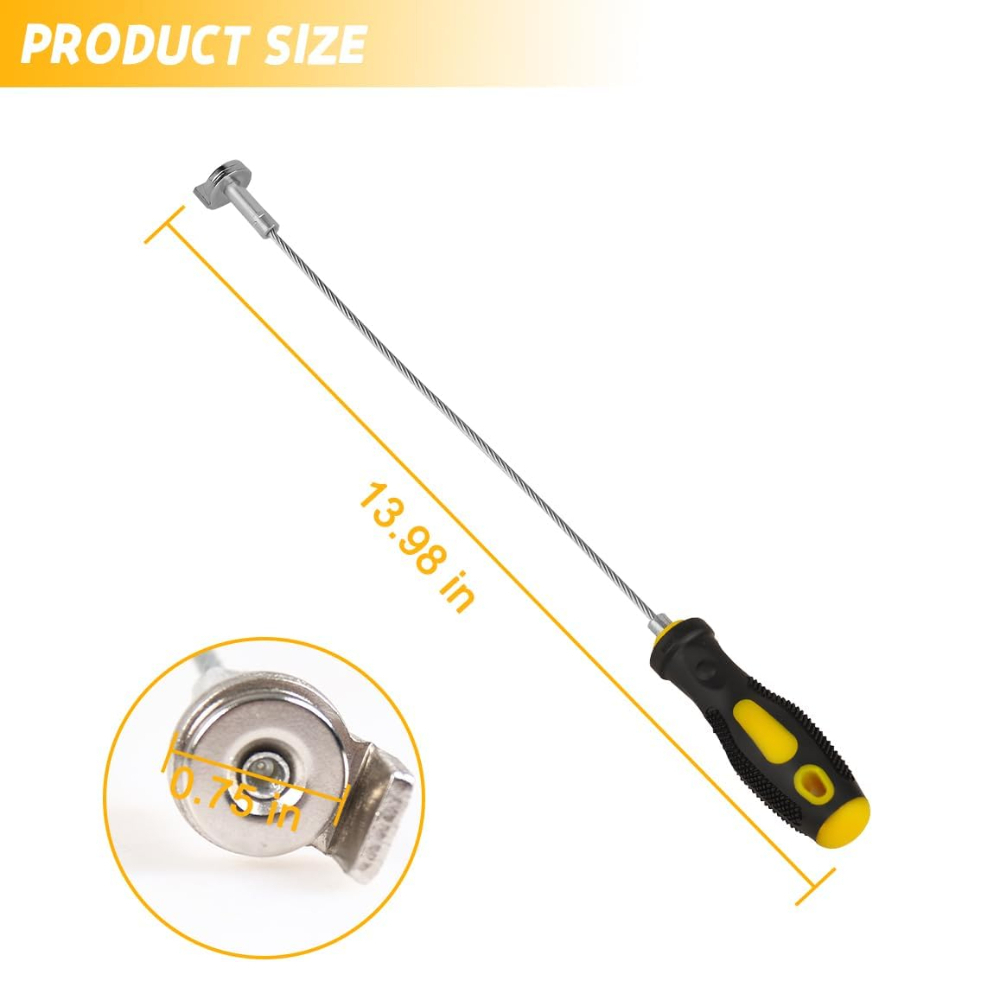 Strong Magnetic Car Oil Drain Plug Remover Tool Anti Scald Vehicle Oil Filter Sump Plug Removal Wrench Auto Oil Drain Plug