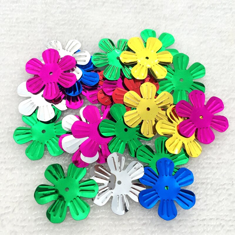 150 stuks 22mm paillettenbloemen voor pailletten naaien scrapbooking bruiloftsdecoratie lentejuelas ab knutselwerkjes -c45a