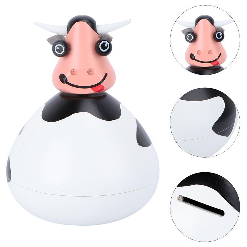 1Pc Spaarpot Handwerk Saving Pot Cartoon Stijl Spaarpot Desktop Versiering