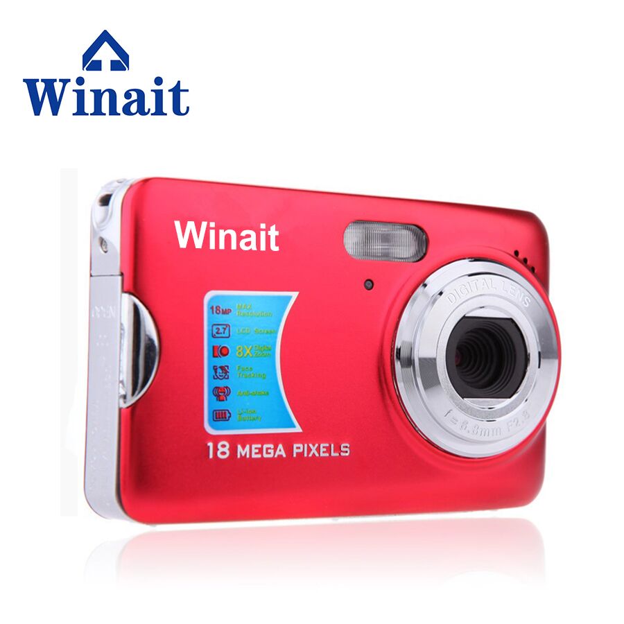 Cheap Camera DC-500FE 18MP 8x Digital Zoom Compact Camera 2.7" LCD Display VGA 640*480 Mini Digital Video Recorder