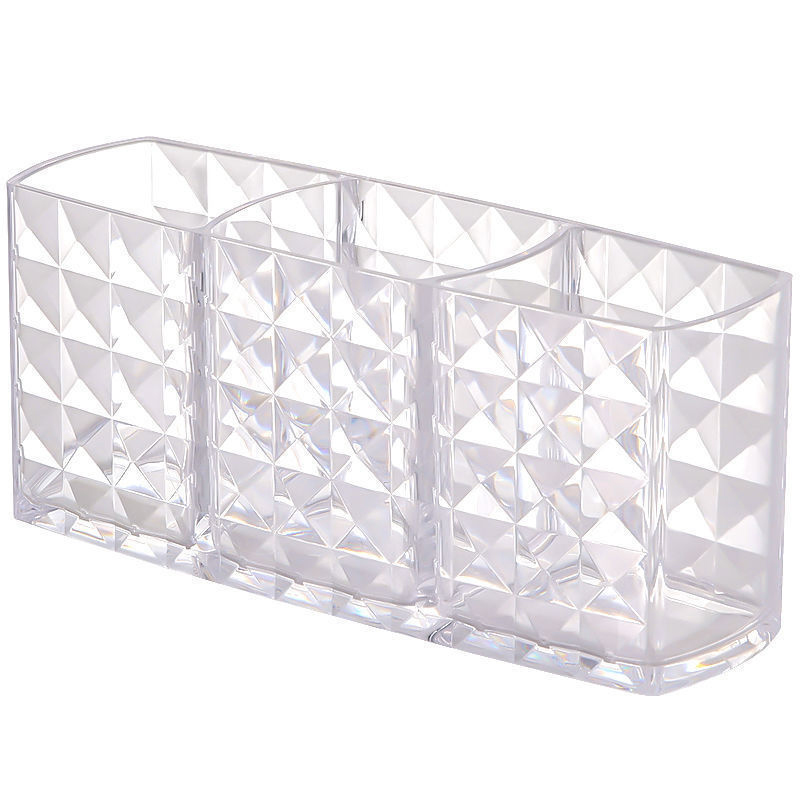 1-teiliger Spiegelschrank mit Rautenmuster, Aufbewahrungsbox, Badezimmer, Badezimmer, Kosmetik, Lippenstift-Aufbewahrungsregal