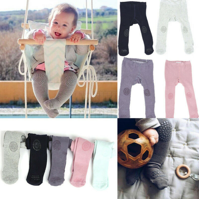 Schattige 1PCS Pasgeboren Peuter Baby Baby Meisjes Jongens Zachte Panty Kous Winter Panty Effen Baby Panty