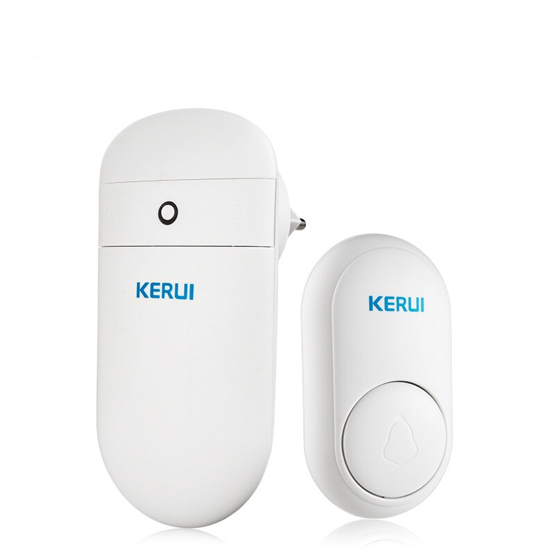 KERUI-timbre inalámbrico M518 para casa, Control remoto electrónico inteligente, con niveles de volumen ajustables, autogeneración: kit 3