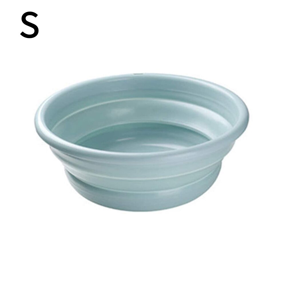 Portable Non-Slip Basin Multipurpose Portable Washing Basin For Home Tourism Outdoor Supplies Folding Basin Household Telescopic: 07