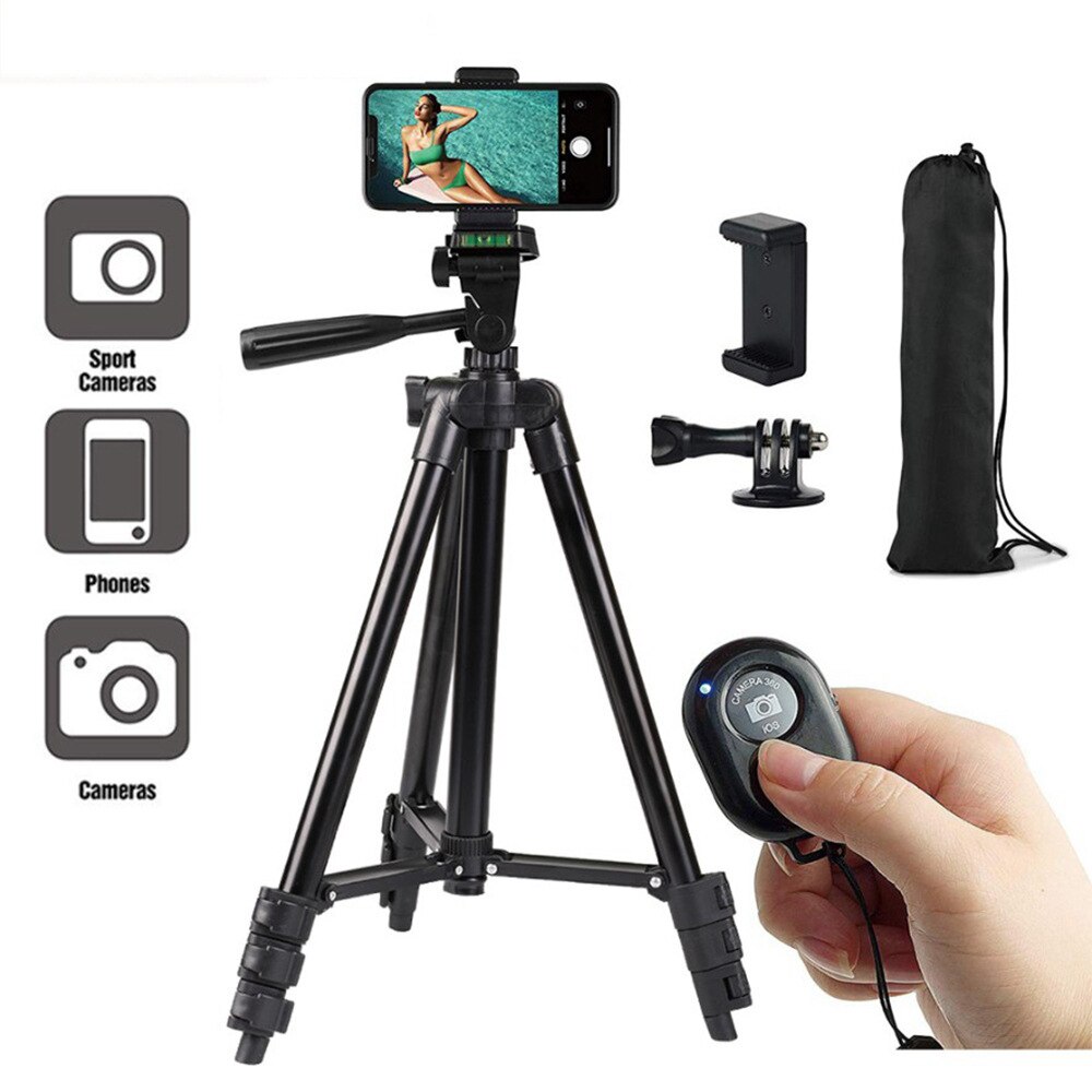 Actualmente disponible GoPro Cámara de Acción teléfono móvil lente simple Reflex Cámara 3120 trípode cámara portátil Selfie titular en vivo