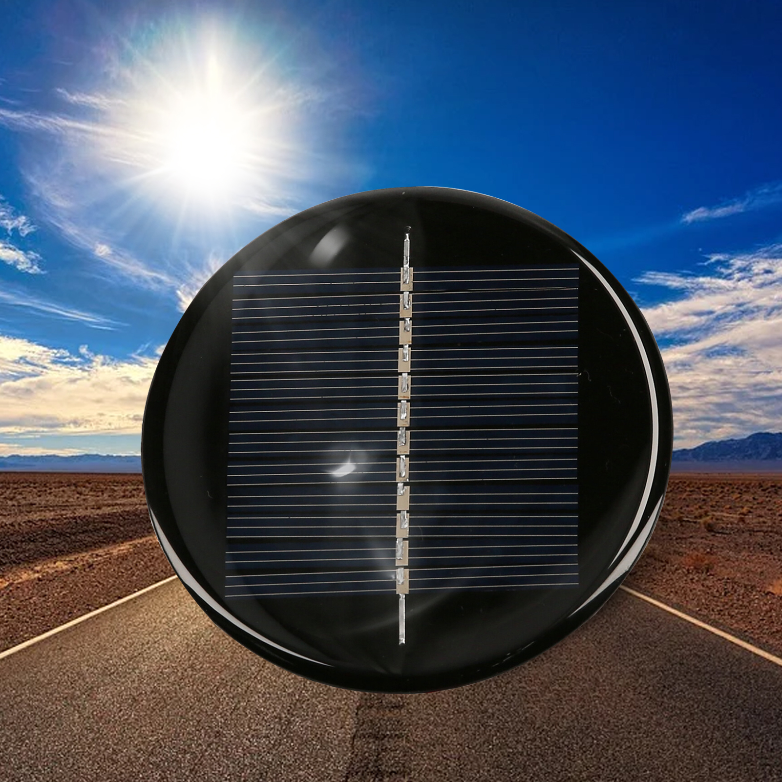 Zonnecel 0.5W 6V 80mA Mini Silicium Zonnepaneel Diy Waterdichte Outdoor Camping Klim Draagbare Power Zonnepaneel compatibel