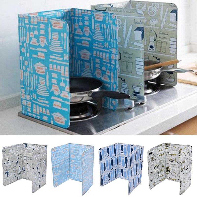 De aluminio para casa plegable protección de placa Cocina