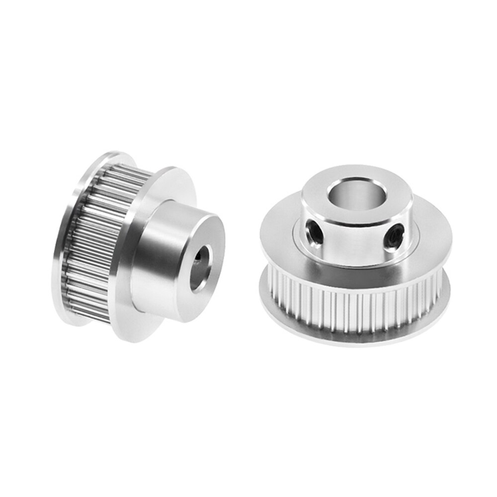 1 stücke GT2 Timing Pulley 30 36 40 60 Zahn Rad Bohrung 5mm 8mm Aluminium Zähne Teile Für GT2 Zahnriemen Reprap 3D Drucker Teile