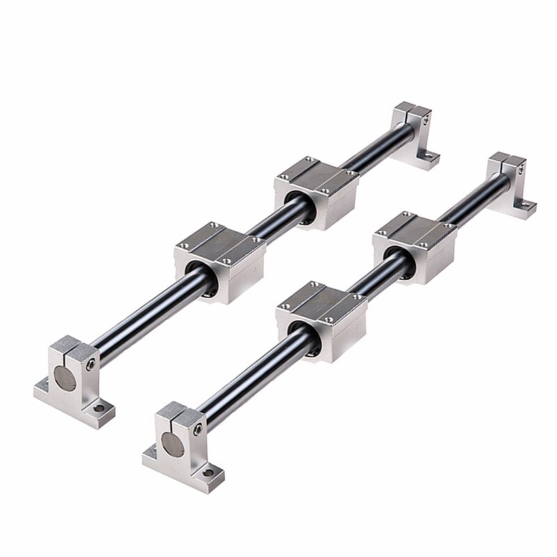 Lineaire geleiding 2 stuks Lineaire As 6 mm 8