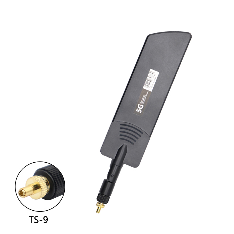 100% oryginalna antena zewnętrzna 5G 4G LTE SMA robić routera modemu 40dBi składany wzmacniacz sygnału szeroki zakres 600 ~ 6000Mhz: Różowy