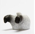 Cartoon 3D bust animal refrigerator stick magnet stick resin handicraft: beer butt