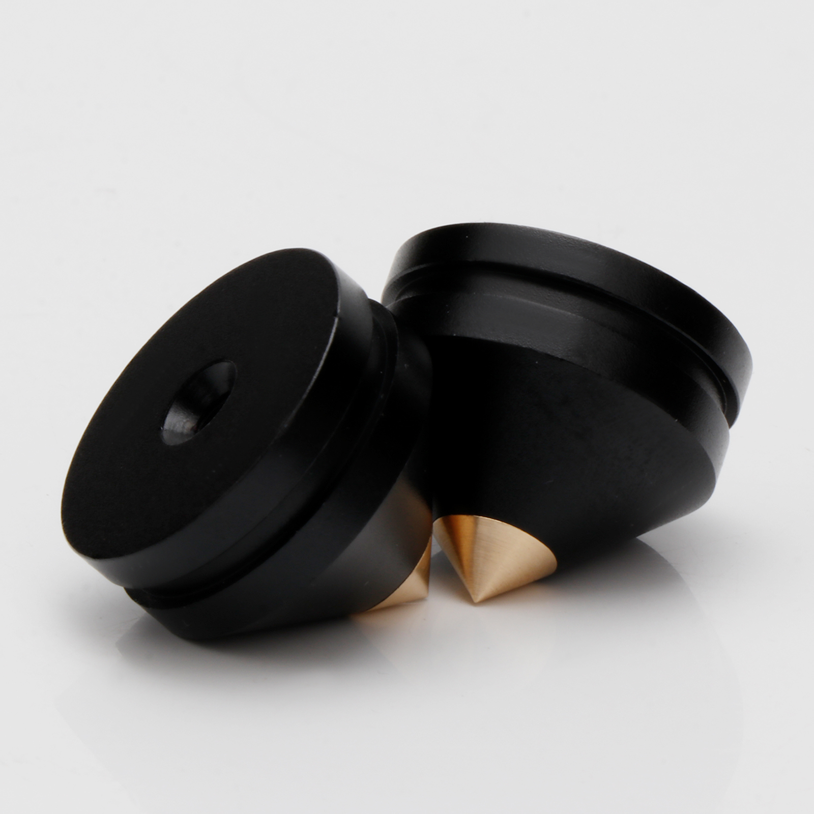 4Set Speaker Stand Feet Pad Aluminium Alloy Metal Spikes Cone Floor Foot Nail Speaker Noise Nial Amplifier Turntable Isolation