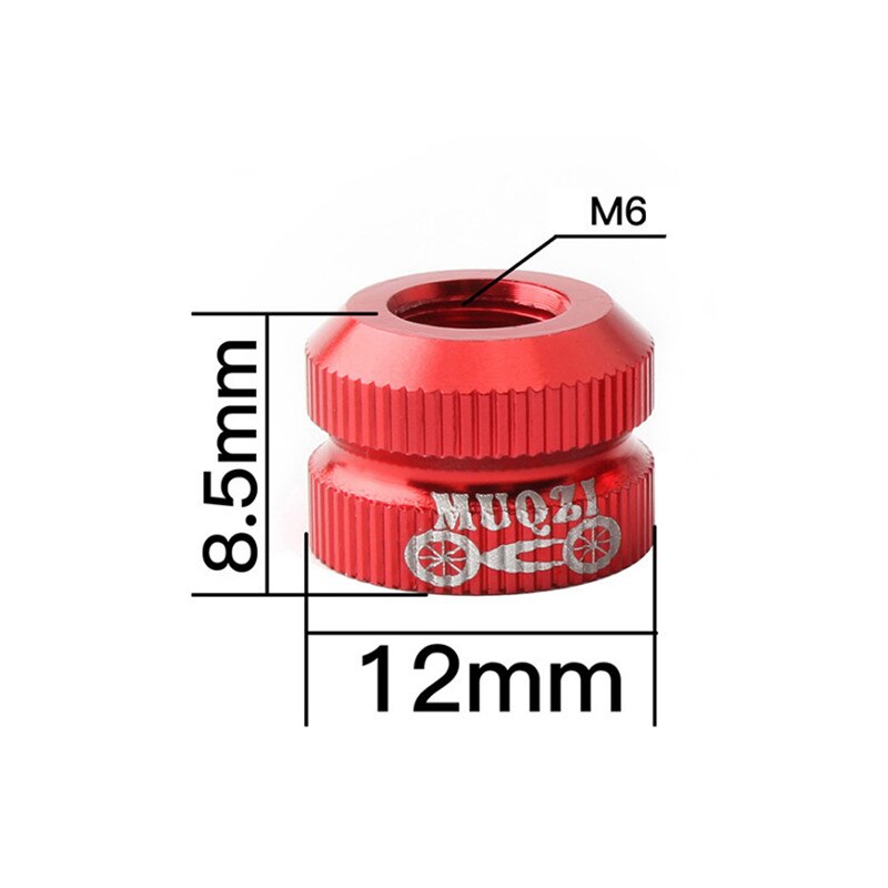 1 st. vliegfiets wet mondmoer vacuüm band gas mondstuk moer binnenband ventiel mountainbike racefietsen