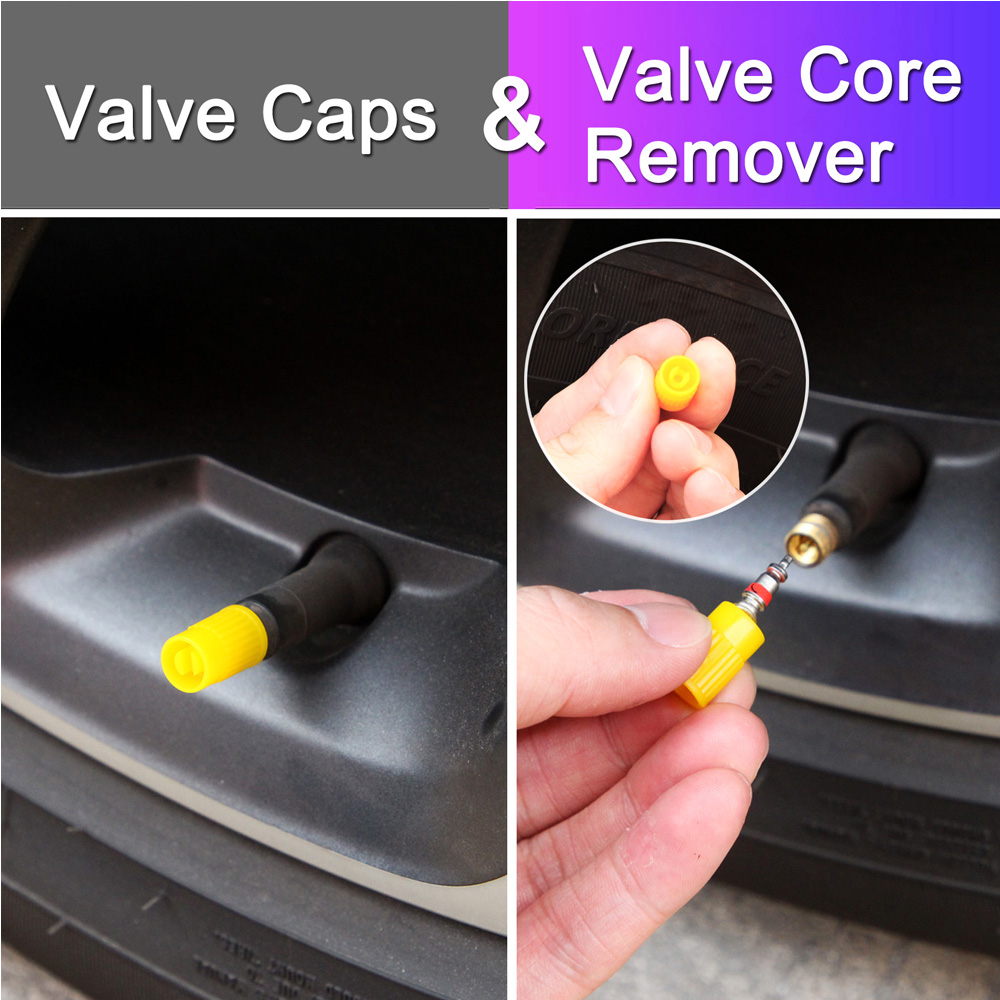 Autonrenkaiden venttiilikannen irrotuskorkki autoon moottoripyörään pyörän venttiilikannen irrotustyökalu renkaan venttiilikannen suojukset venttiilin pölykapselit