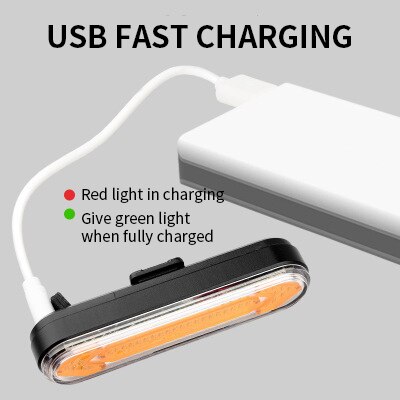 Bicycle Tail Light，LED Wireless Remote Control Steering Light, MTB Mountain Bike Remote Control Safety Warning Lamp