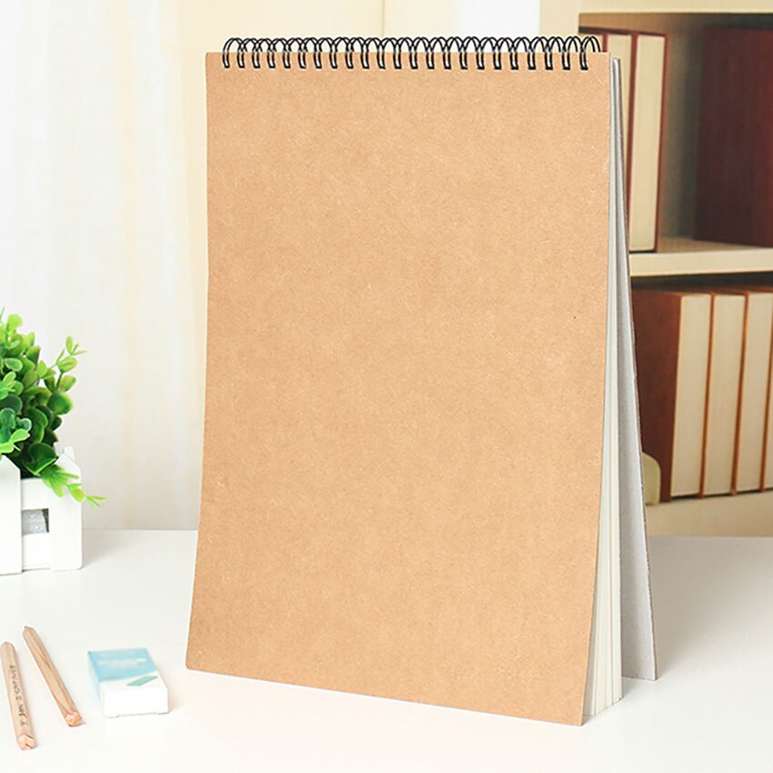 1PC Student Sketching Sketchbook 30 Pages A3/A4/A5 Art Paper Spiral Coil Sketchbooks Paper Notebook Sketch Book Art Supplies