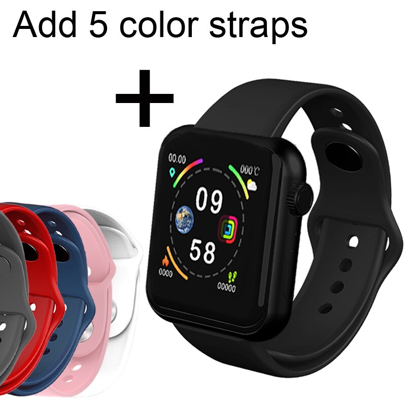 Y68 max bloeddrukmeter smartwatch waterdicht heren dames smartwatch hartslag fitness tracker horloge digitaal horloge  d20: Toon 5