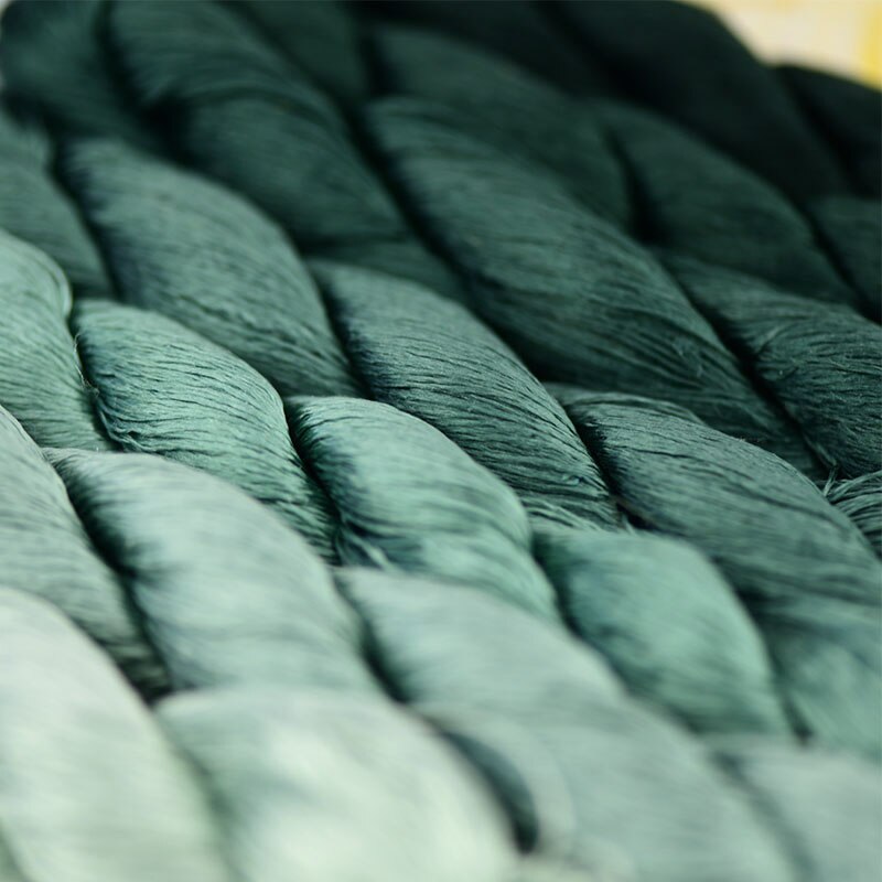 1pcs 100% silk thread hand embroidery embroider cross stitch 400m silk embroidery thread malachite green/7 gradient color