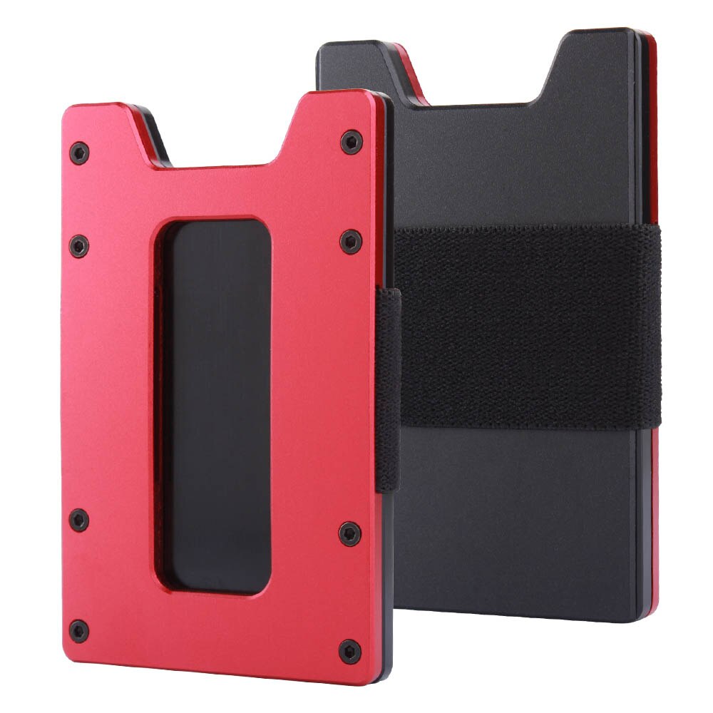 Minimalist Carbon Fiber Slim Wallet for Men & Women Slim Front Pocket Wallet & Credit Card Holder RFID Blocking