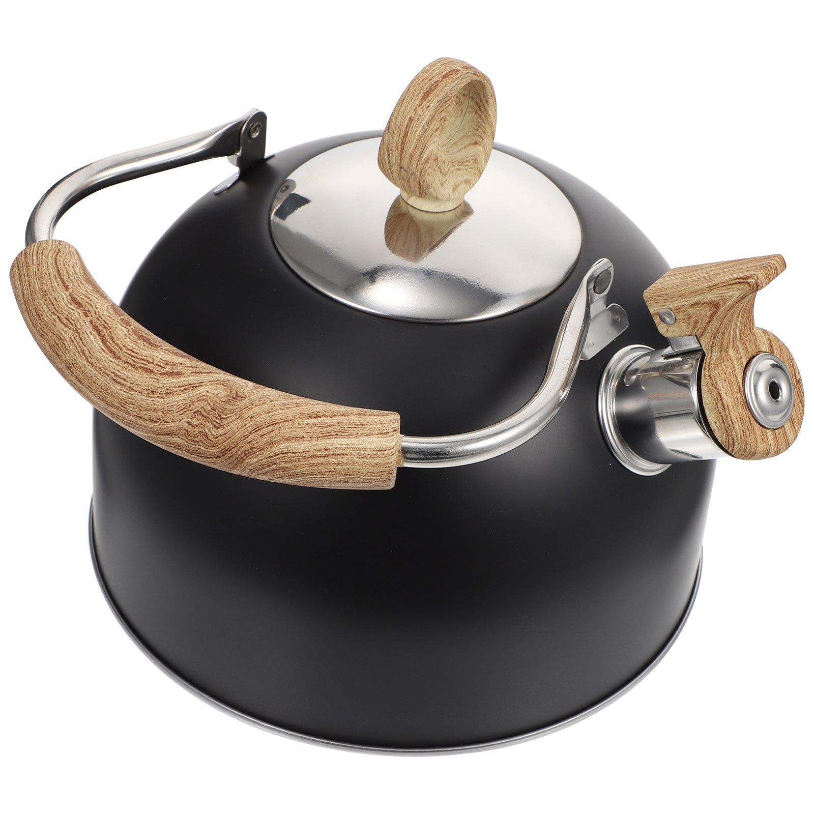 Hervidor de agua de acero inoxidable, tetera para hervir agua, práctica, silbante