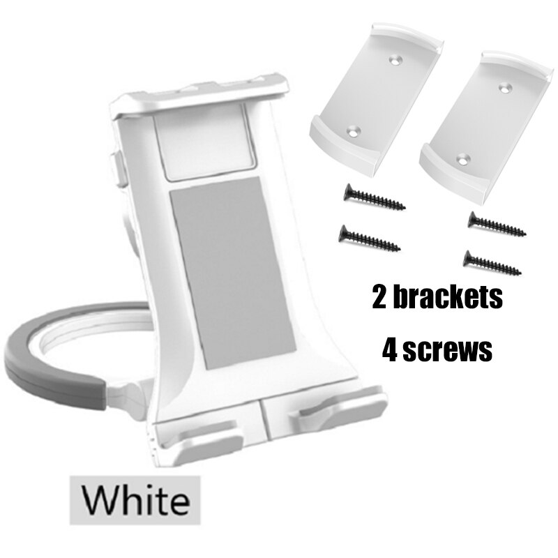 BFOLLOW-soporte de anillo para tableta y teléfono móvil, montaje en pared, cocina, hogar inteligente, 2 en 1, iPad Mini Air Pro, 11": A