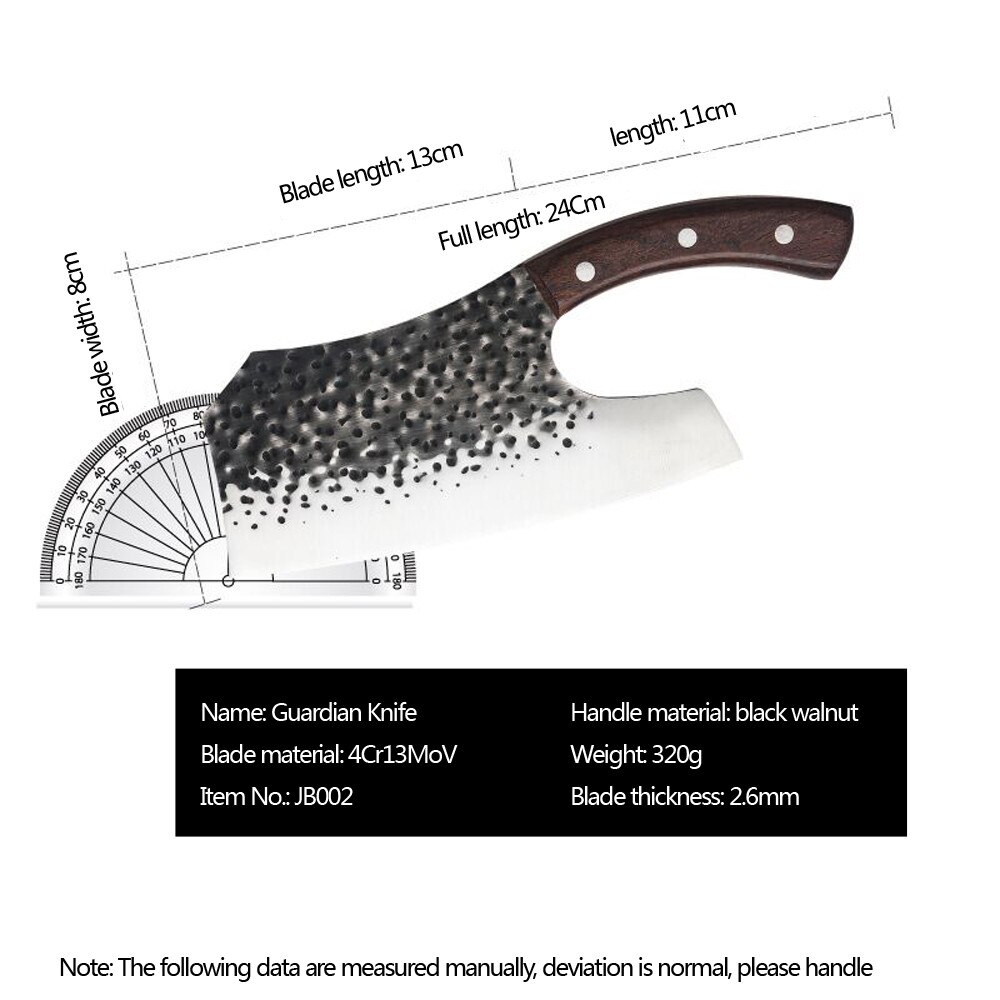 Handmade Butcher Knife Master High Hardness Forged Knives Chopping Slicing Chef Kitchen Knives Utility Cooking Kitchen Knife