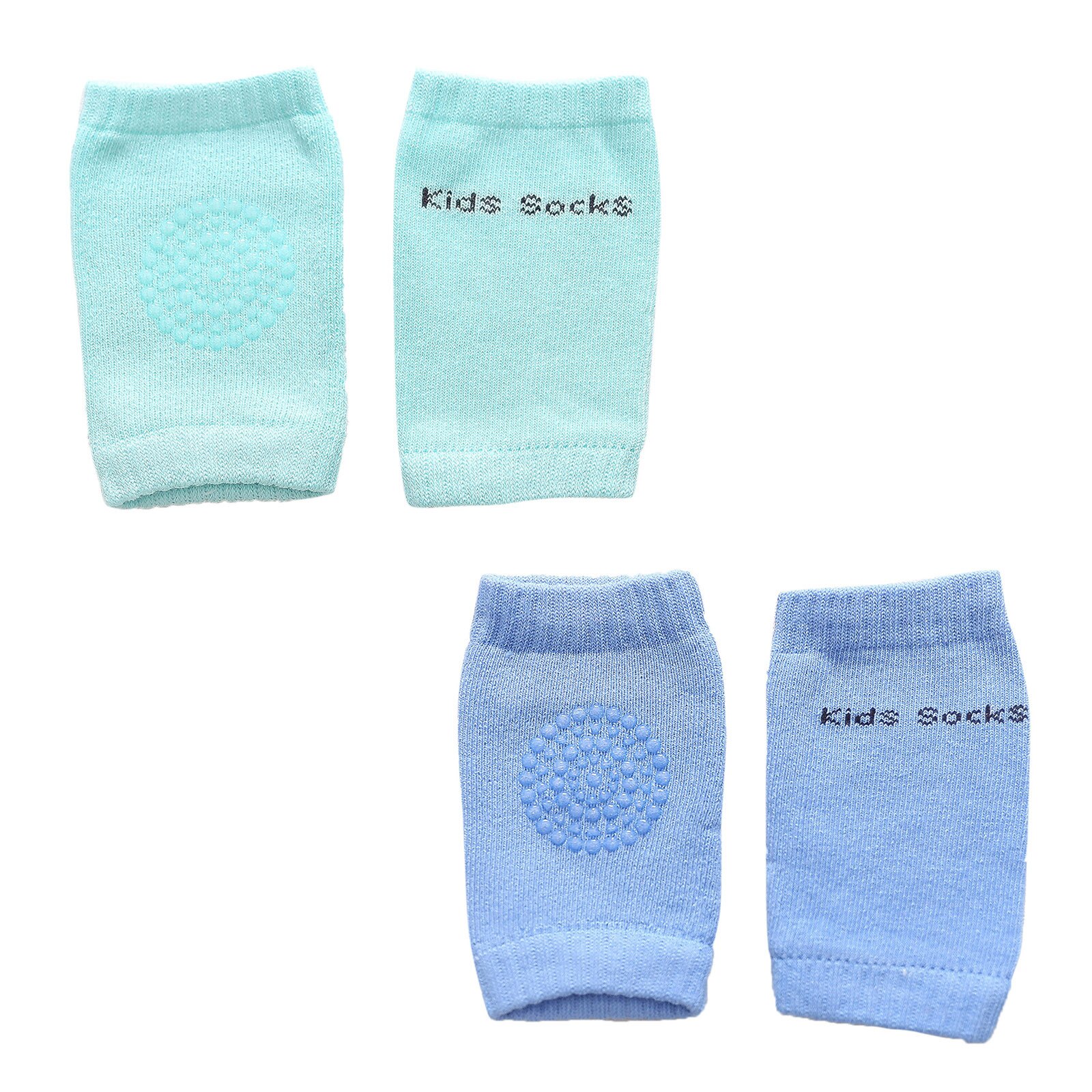 2Pairs Kids Baby Baby Knie Padsprotective Gear Veiligheid Sport Kruipen Elleboog Kussen Veiligheid Kneepad Been Warmer Meisjes Jongens: H