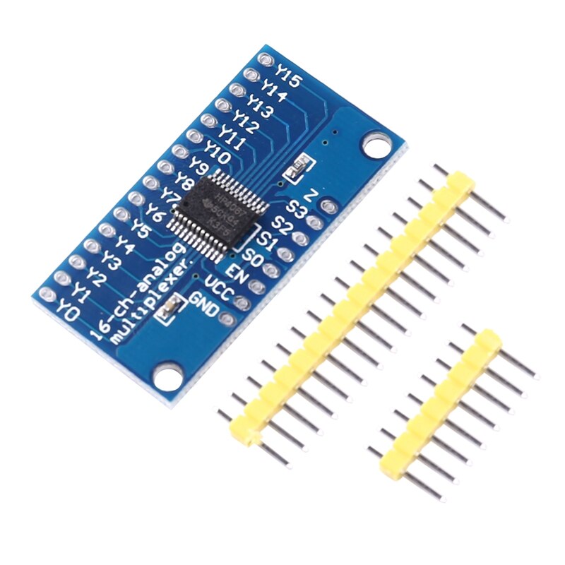 10 pièces CD74HC4067 Module de carte de dérivation de multiplexeur numérique analogique 16 canaux pour Arduino