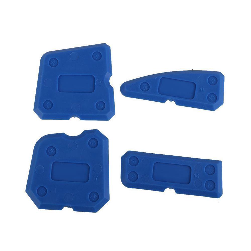 4PCS Caulking Tool Kit Caulk Finishing Joint Sealant Silicone Grout Remover Scraper Home & Garden Tool Kit Hand Tools
