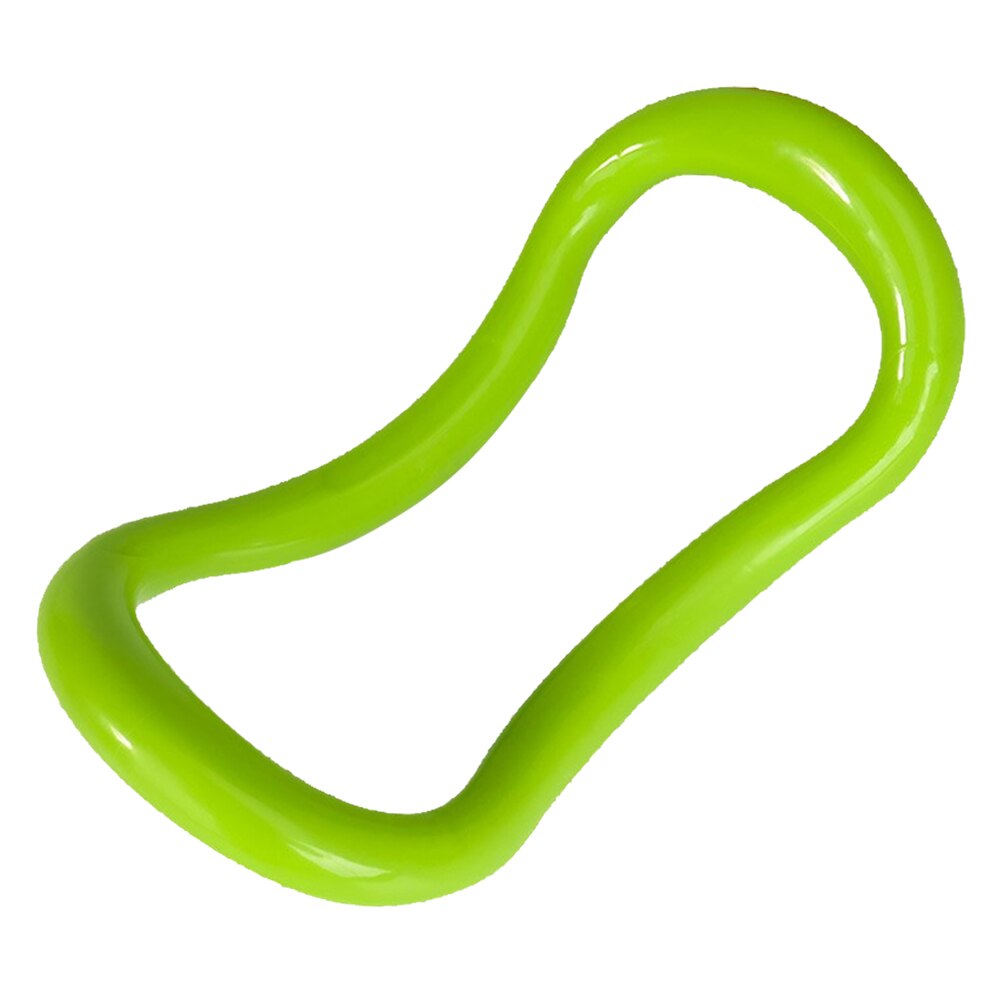 Yoga sirkel utstyr yoga ring fitness sirkel trening motstand støtte verktøy kalv hjemme sirkel gym trening pilates ring 1 pc: Lysegrønn