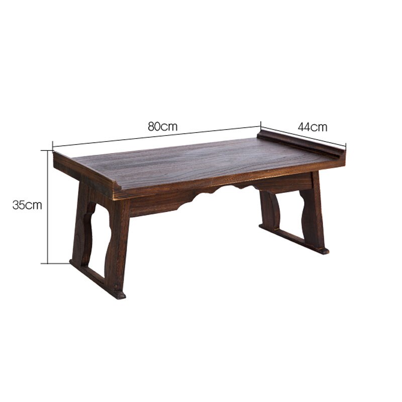 Table basse chinoise en bois 80x44cm, petite Table d'appoint de salon pour thé et café, Table de thé Gongfu Antique