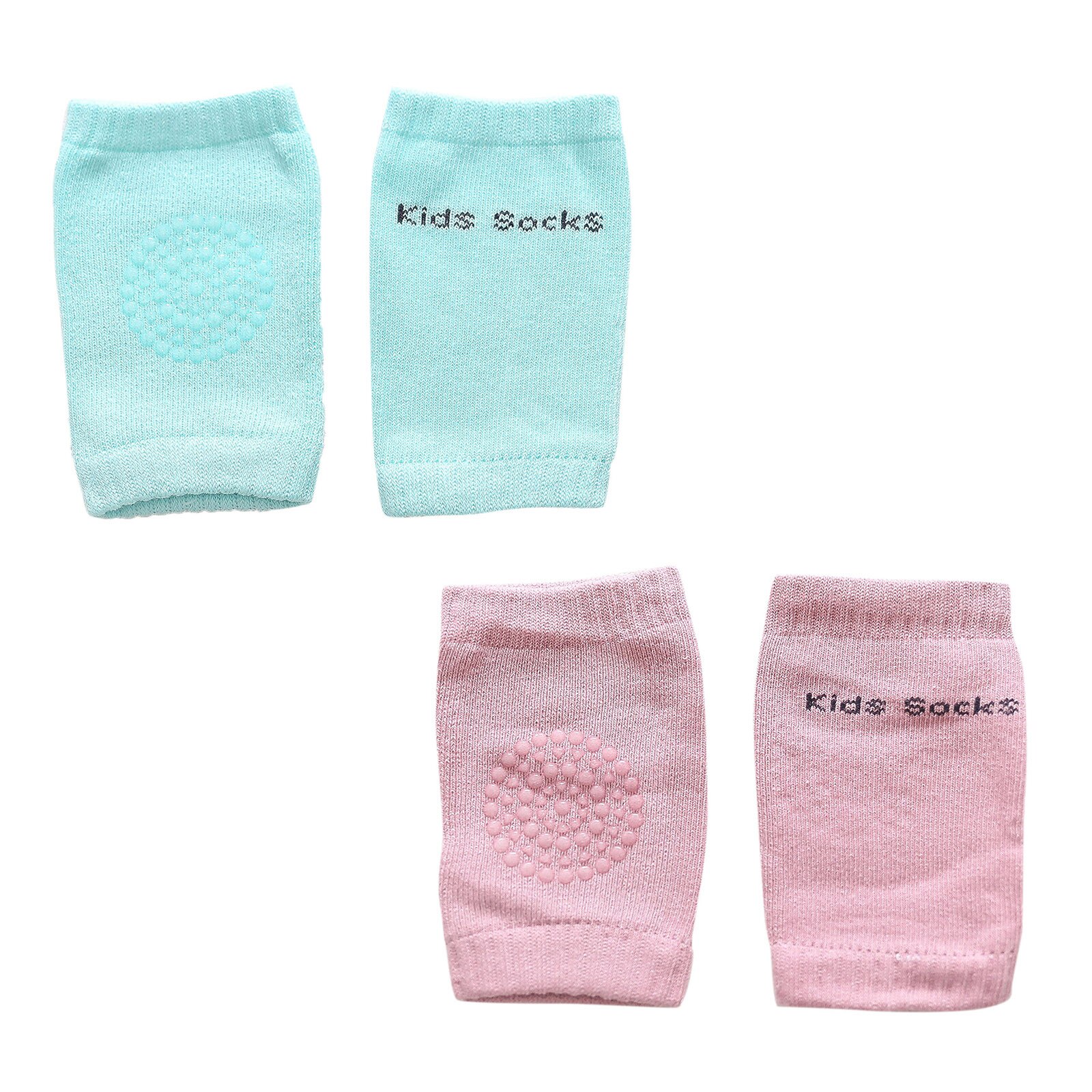 2Pairs Kids Baby Baby Knie Padsprotective Gear Veiligheid Sport Kruipen Elleboog Kussen Veiligheid Kneepad Been Warmer Meisjes Jongens: G