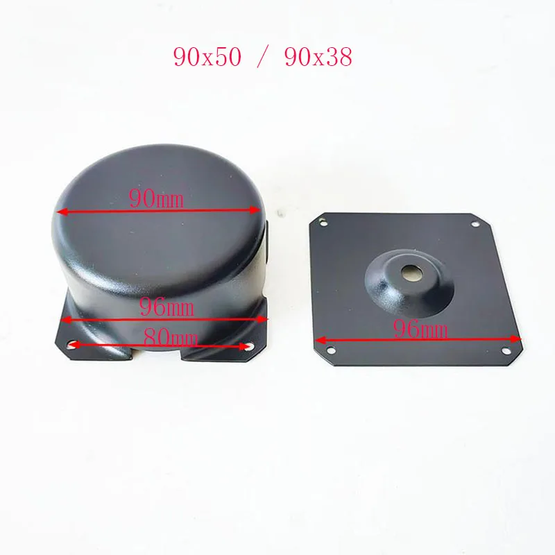 Toroidal Transformer Cover Shrouds End Bells Metal Shield Sealing Protective Screening Can Audio Speaker Accessories: Pink