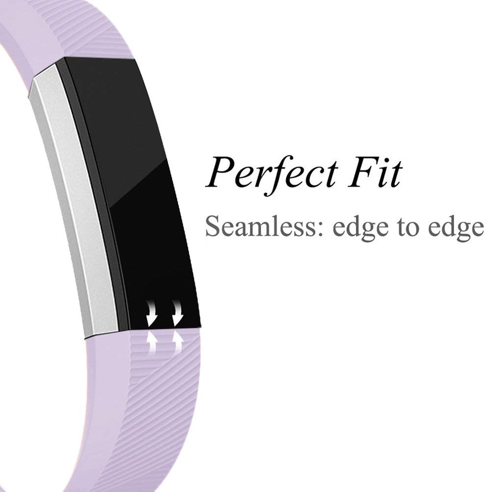 Mjukt silikon säkert justerbart band för fitbit alta hr band armband armband armband klocka utbyte tillbehör