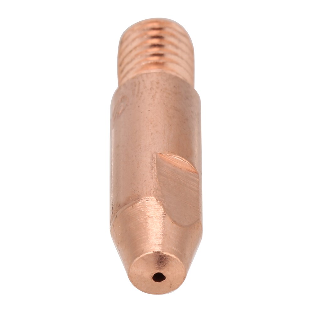 20 stuks koperen contactpunten  m6 voor binzel 24kd mig/mag lasmondstukken toortspunt voor binzel gasmondstuk