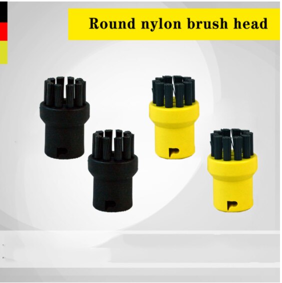 Stoomreiniger Onderdelen En Accessoires Voor Karcher SC1/SC2/SC3/SC4/SC5 Stoomreiniger Slit/Schraper/Spray Ronde Borstel: 1 SET