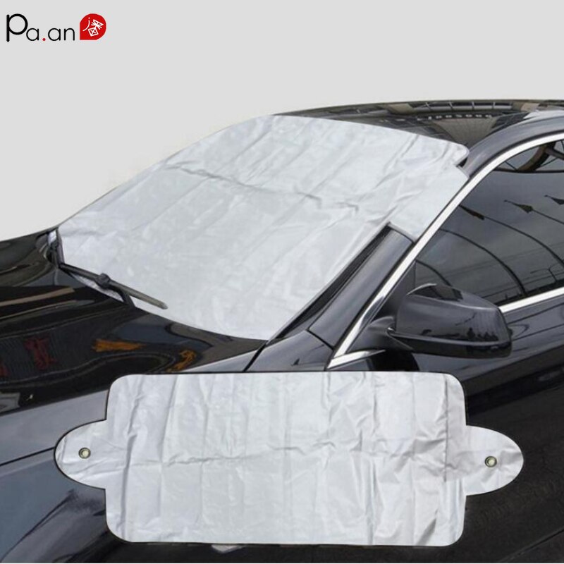 600d oxford stoffen universele hoezen voor auto's, zonneschermen, voor- en achterruiten, bescherming tegen sneeuw, ijs en hagel, tv-show